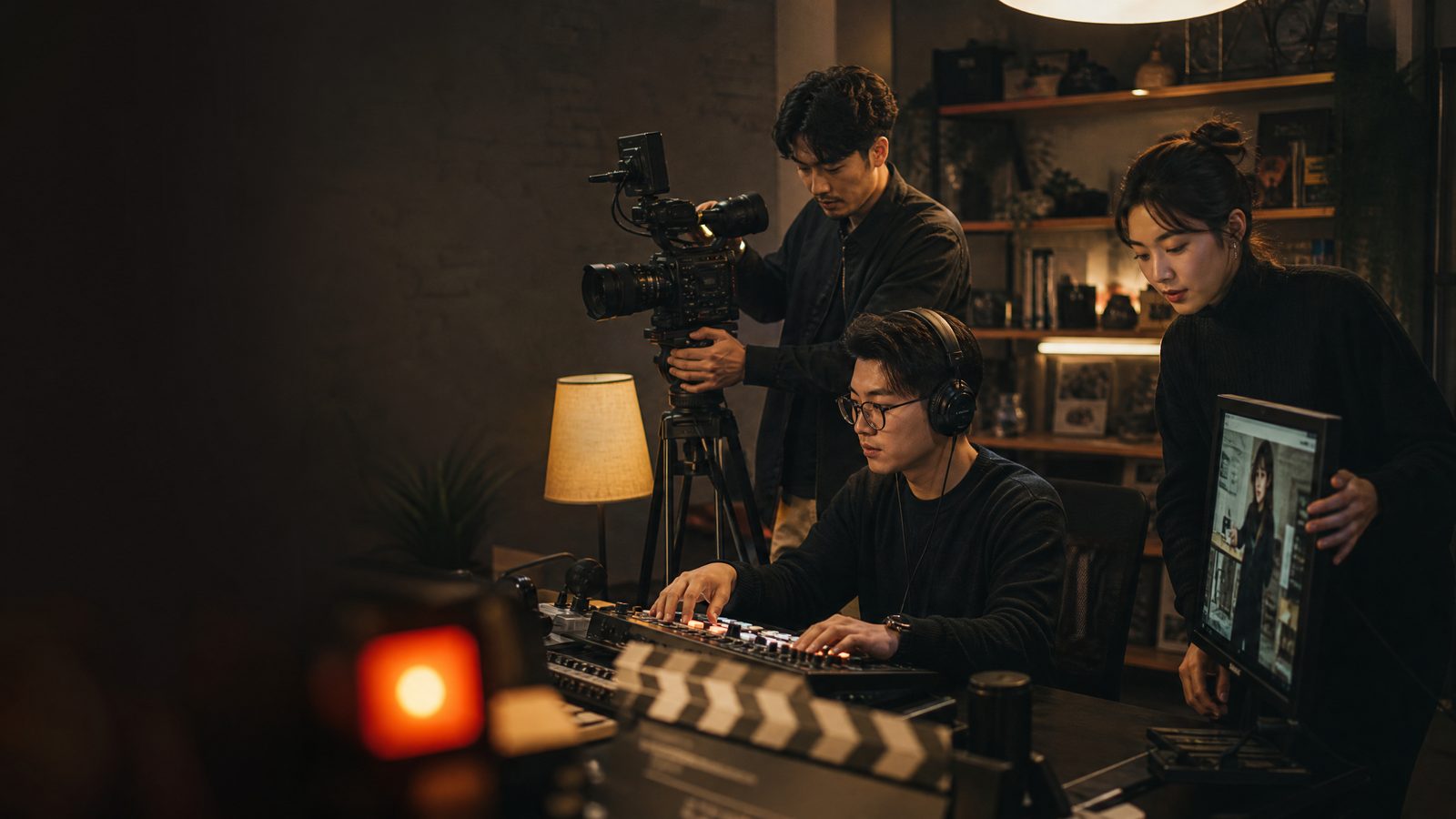 小蓝导航原创视频制作现场